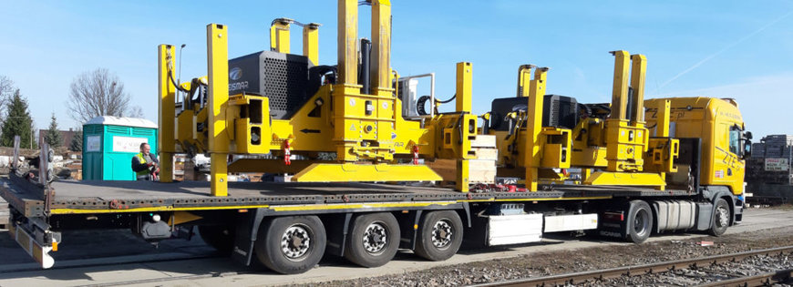 PWP the latest generation of GEISMAR track laying gantries, which has won acclaim in Central Europe